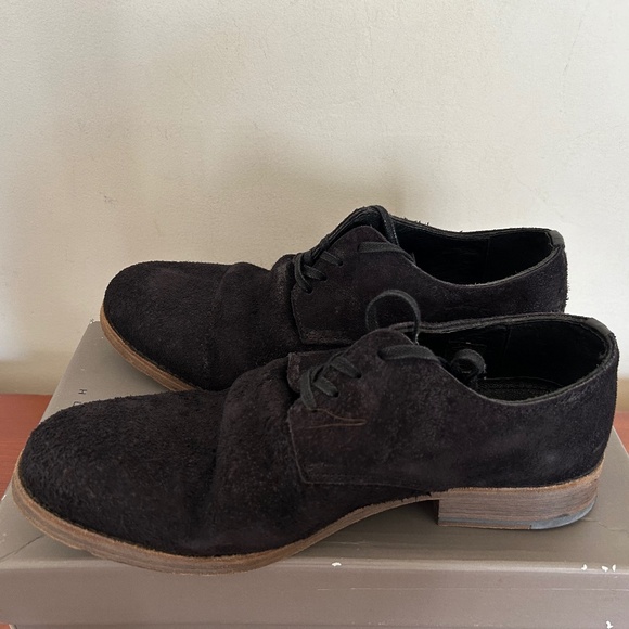BNWOT Vintage Black AllSaints Derby Shoes US 10/UK 9/EU 43 main image 12